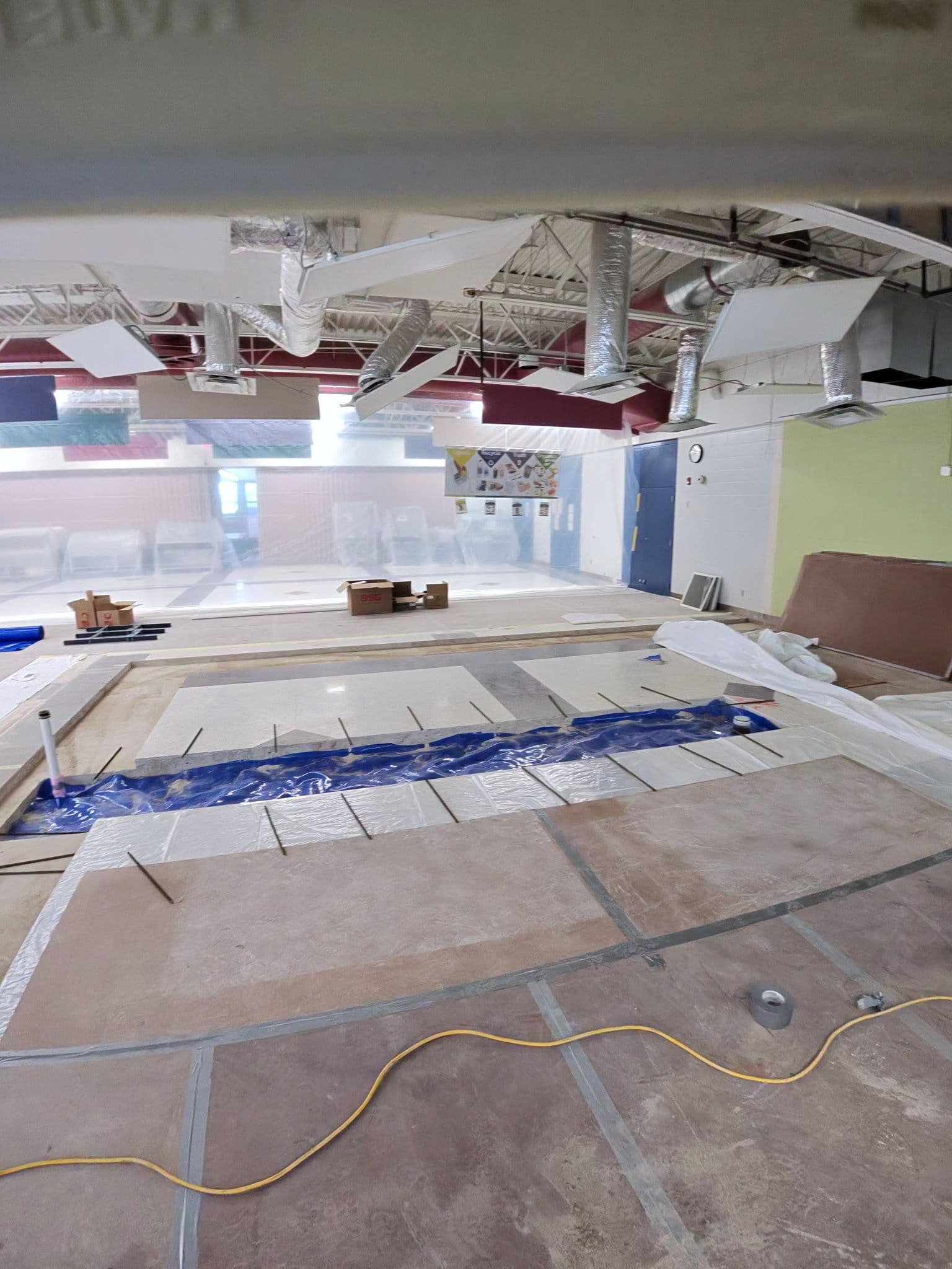 Gallery photos for Concrete Infill Work at a Farmington School Built for Heavy Use: Image #2