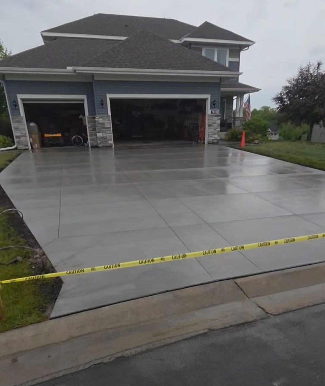 Fresh Concrete Driveway Replacement Done Right image