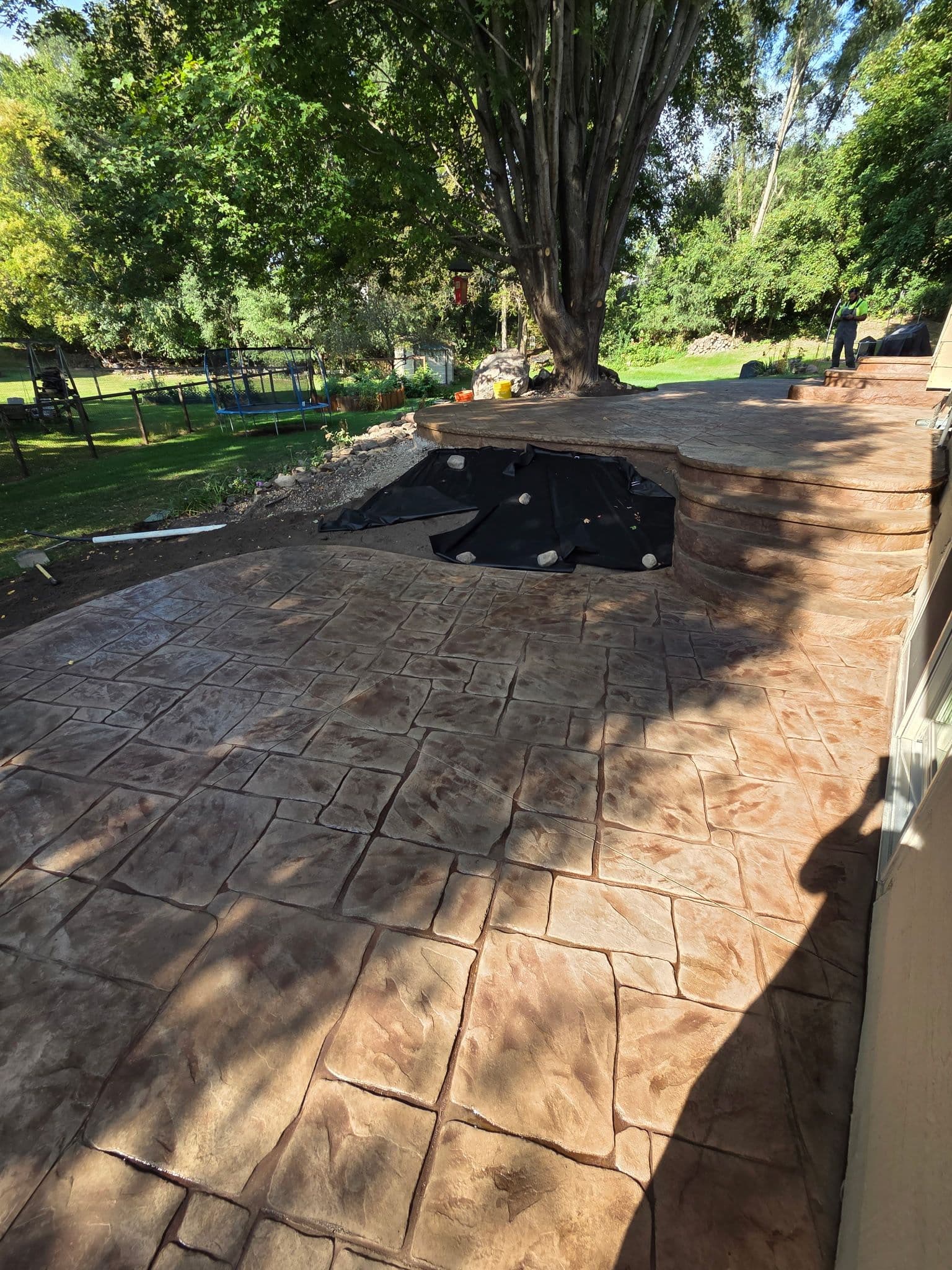 Two-Level Decorative Patio in Burnsville MN