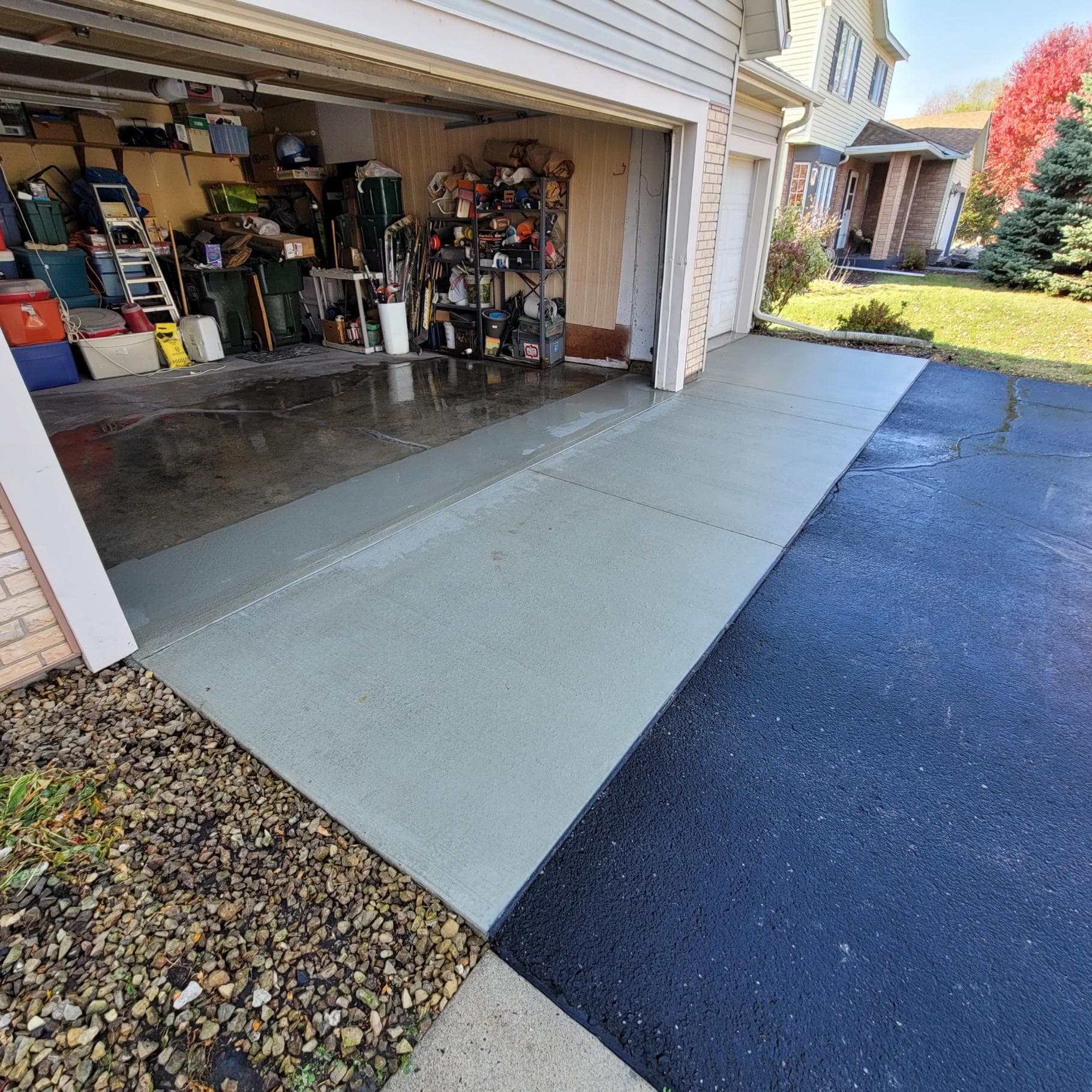 Concrete Apron Upgrade in Savage MN