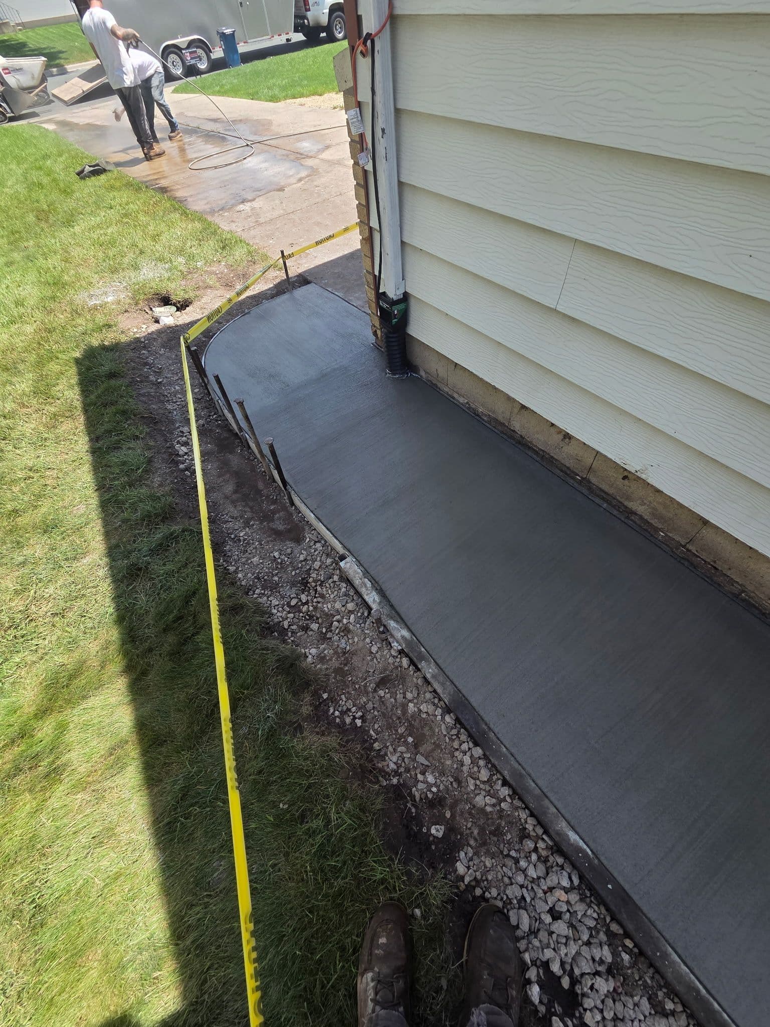 Gallery photos for New Concrete Patio and Sidewalks That Actually Work For Your Home: Image #5