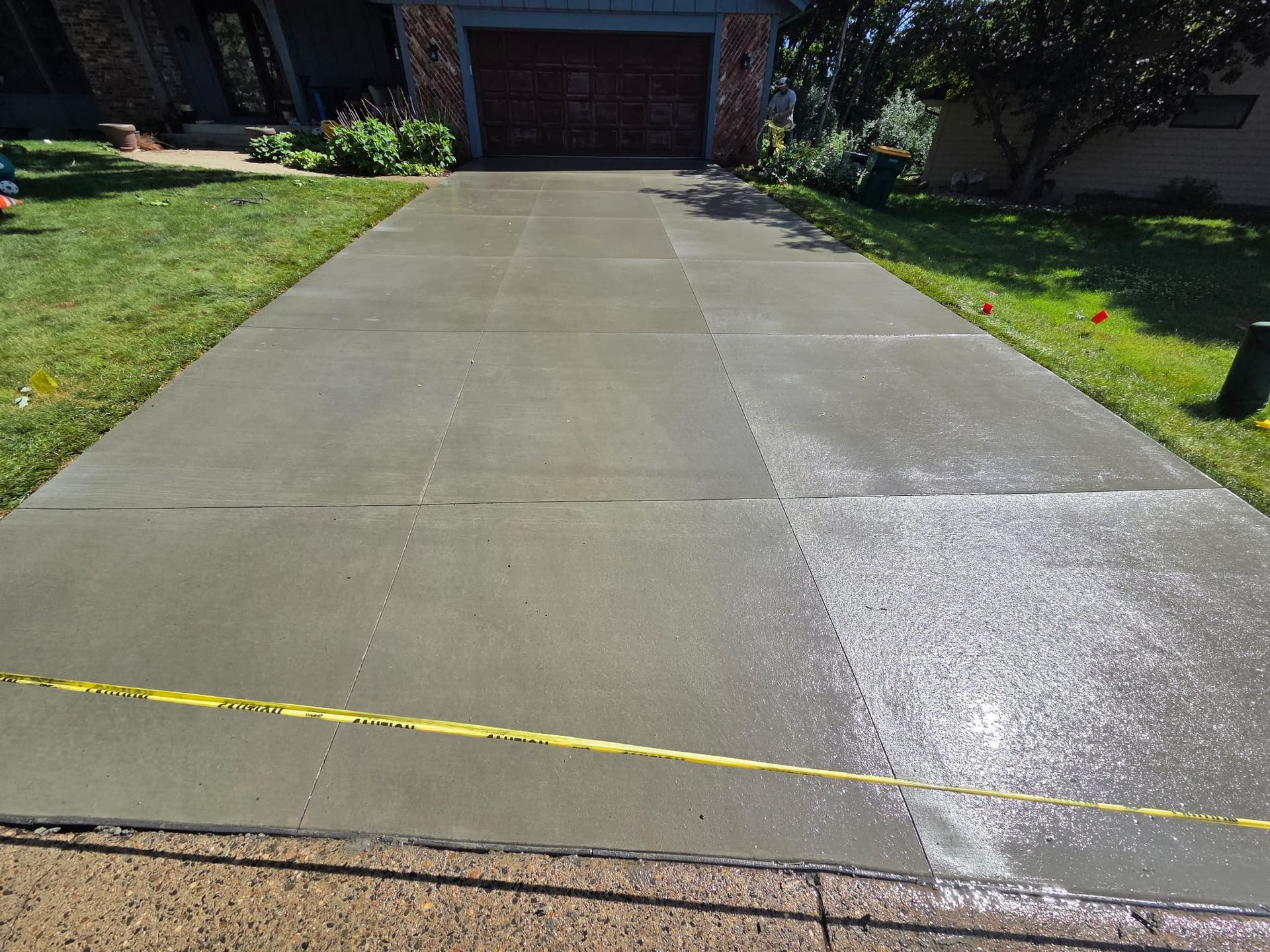 Gallery photos for Fresh Concrete Driveway Pour in Bloomington MN: Image #1