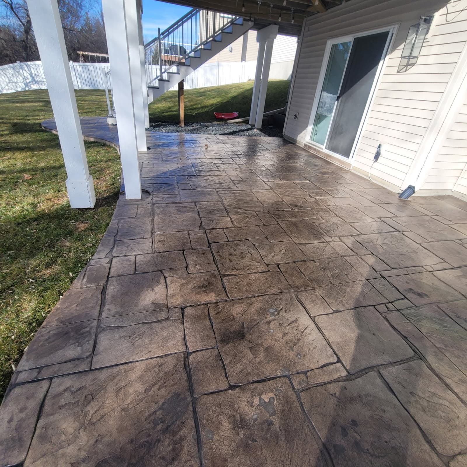 Stamped Concrete Patios Beautify Outdoor Spaces in Lakeville and Prior Lake image